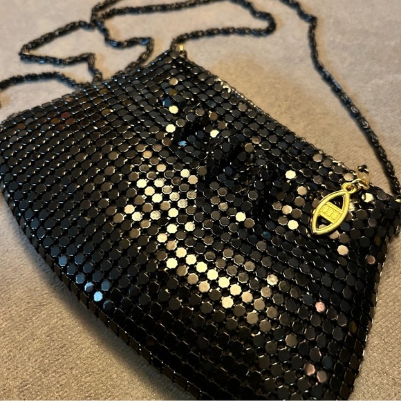 Elegant Black Sequin Mini Bag - Picture 2 of 3
